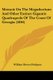 Memoir On The Megatherium And Other Extinct Gigantic Quadrupeds Of The Coast Of Georgia (1846) (Paperback): William Brown...