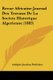 Revue Africaine Journal Des Travaux De La Societe Historique Algerienne (1883) (French, Paperback): Adolphe Jourdan Publisher