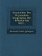 Geschichte Der Physischen Geographie Der Schweiz Bis 1815... (English, German, Paperback): Bernhard Studer (Geologue)