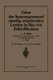 Ueber Den Spannungszustand Einseitig Aufgebrachter Laschen Im Bau Von Zellstoffkochern (German, Paperback, 1931 ed.): Ernst...