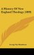 A History Of New England Theology (1899) (Hardcover): George Nye Boardman