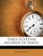 Early Egyptian Records of Travel (Paperback): David Paton