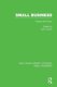 Small Business - Theory and Policy (Paperback): Cyril Levicki