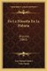 De La Filosofia En La Habana - Discurso (1862) (Spanish, Paperback): Jose Manuel Mestre, Felix Varela