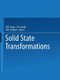 Solid State Transformations (Paperback, Softcover reprint of the original 1st ed. 1966): N. N. Sirota
