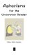 Aphorisms for the Uncommon Reader (Hardcover): William Melvin Gardner