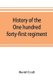 History of the One hundred forty-first regiment. Pennsylvania volunteers. 1862-1865 (Paperback): David Craft