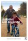 Learning and Behavior (Hardcover, 9th edition): James E. Mazur, Amy L. Odum