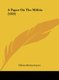 A Paper on the Militia (1833) (Hardcover): William Hyslop Sumner