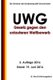 Gesetz gegen den unlauteren Wettbewerb (UWG), 2. Auflage 2016 (German, Paperback): G. Recht