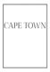 Cape Town - A decorative book for coffee tables, bookshelves, bedrooms and interior design styling: Stack International city...