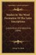 Studies In The Word Formation Of The Latin Inscriptions - Substantives And Adjectives (1898) (Paperback): George N. Olcott