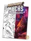 Melanin and Mechs - A Swordsfall Coloring Book (Paperback): Tumo Mere, Enmanuel Martinez, Sonya Henar