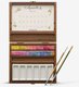 Billy Showell : Sennelier Watercolour Paint : Wooden Box : Set of 24  Half Pans: 