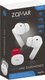 Zomar Sounds Lono ANC Wireless Earphones (White) - with Active Noise Cancellation: 