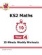 KS2 Maths 10-Minute Weekly Workouts - Year 4 (Paperback): CGP Books