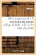 Discours Prononces A La Distribution Des Prix Du College de Juilly, Le 29 Juillet 1890 (French, Paperback): Menant, Louis...