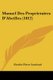 Manuel Des Proprietaires D'Abeilles (1812) (French, Paperback): Charles Pierre Lombard