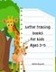 Letter tracing books for kids ages 3-5 - Handwriting Printing Workbook, Coloring Alphabet (Pre-Kinder, Kindergarten )...