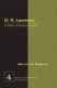 D. H. Lawrence - A Study of Literary Fascism (Hardcover, New edition): Abdulla M Al-Dabbagh