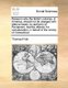 Reasons Why the British Colonies, in America, Should Not Be Charged with Internal Taxes, by Authority of Parliament; Humbly...