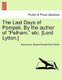 The Last Days of Pompeii. by the Author of "Pelham," Etc. [Lord Lytton.] (Paperback): Anonymous, Edward George Earle Bulwer