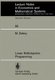 Linear Multiobjective Programming (Paperback, Softcover reprint of the original 1st ed. 1974): Michael Zeleny