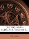 Die Sekundar-Elemente, Volume 1... (English, German, Paperback): Paul Schoop