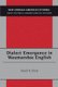 Dialect Emergence in Waumandee English (Paperback, New edition): David N Ehrat