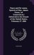 Peace and Re-union. Speech of Hon. James Dixon, (of Connecticut, ) Delivered in the Senate of the United States, February 27,...
