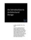 An Introduction to Architectural Design (Paperback): J. Paul Guyer