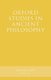 Oxford Studies in Ancient Philosophy, Volume 49 (Hardcover): Brad Inwood