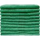 Plush 450GSM 030x030cms Face Cloth - Jolly Green - 10 Pc Pack: 