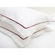 Rey's Fine Linen - Egyptian Collection - Oxford Satin Stitch Pillow Cover Set - 06 Pc Pack - Red Pear - King: 