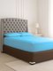 Simply Sleep - Everyday Collection Fitted Sheet - 90GSM - Sky Blue - Double XL - 06 Pc Pack: 