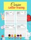 Cursive Letter Tracing - Learn Cursive Alphabet Letters.Cursive writing practice book for kids Handwriting workbook for...