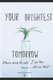 Your Brightest Tomorrow (Paperback): Joshua David McVey