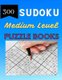 Sudoku Medium Level Puzzle Books - Sudoku Puzzle Books For Kids And Adults (Paperback): Daz Journals