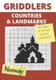 Griddlers Countries and Landmarks - Nonograms Puzzle Books, Nonogram, Hanjie, Picross or Griddlers Logic Puzzles Black and...