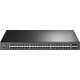 TP-Link JetStream 48-Port Gigabit and 4-Port 10GE SFP+ L2+ Managed Switch with 48-Port PoE+: 