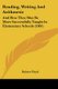 Reading, Writing And Arithmetic - And How They May Be More Successfully Taught In Elementary Schools (1861) (Paperback): Robert...