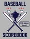 Baseball Scorebook With Lineup Cards - 50 Scorecards For Baseball and Softball Games (Paperback): Francis Faria