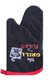 Oven Glove (Jet Black) - Design 096 (15x34cm): 