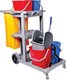 Parrot Janitorial Multi Purpose Service Trolley: 