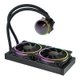 PCBuilder Hydro Chill 240MM AIO Liquid CPU Cooler ARGB: 