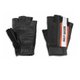 Women's Miss Enthusiast Mesh & Leather Fingerless Glove - S: 