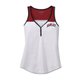 Women's Star Spangled Banner Henley Tank - Colorblocked - Bright White - 2XL: 