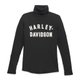 Women's Milwaukee Rib Turtleneck - Black Beauty - XL: 