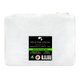 Reys Fine Linen Egyptian Collection Oxford Victoria Blue Satin Stitch Duvet Cover Set - Single (Optical White): 