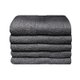 Bunty Plush 100% Cotton Guest Towel (Castlerock)(Pack of 5)(450gsm)(30 x 50cm): 